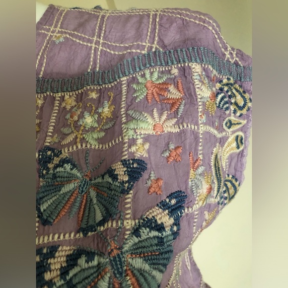 Johnny Was Embroidered Top - Picture 9 of 10